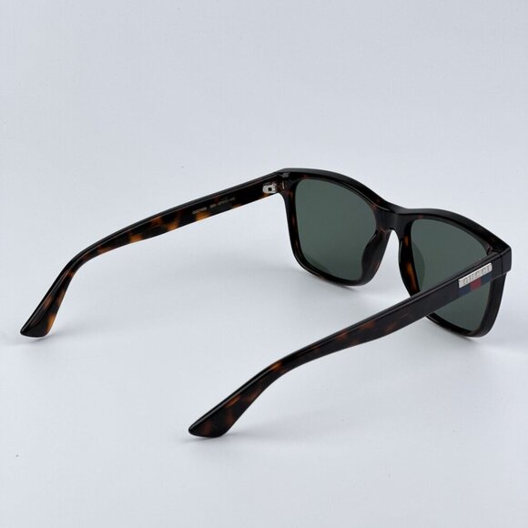Gucci GG0746S 003 BRAND NEW Sunglasses Havana Green Rectangle Unisex main image 8